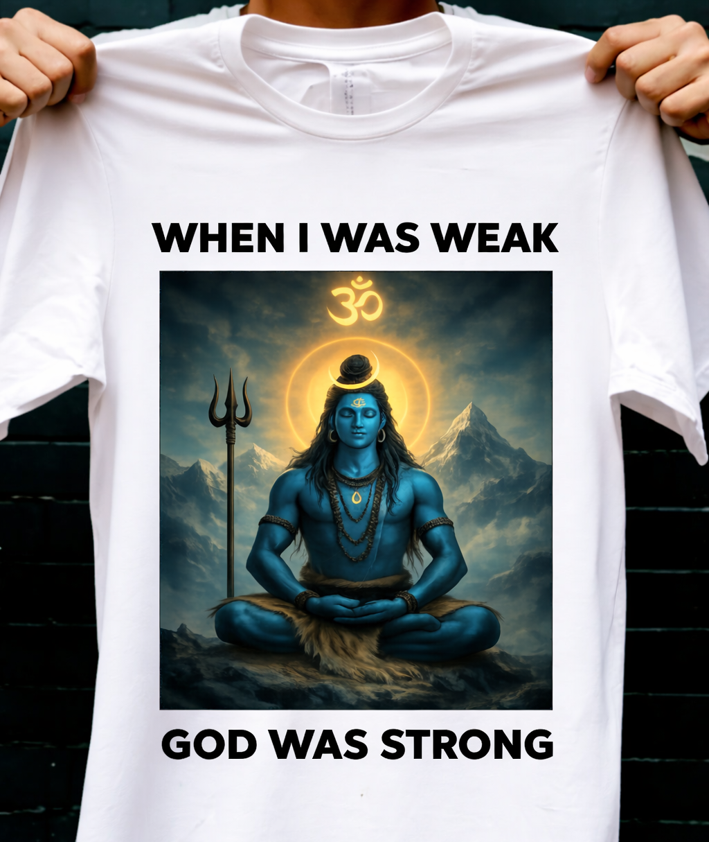 GOD WAS STRONG